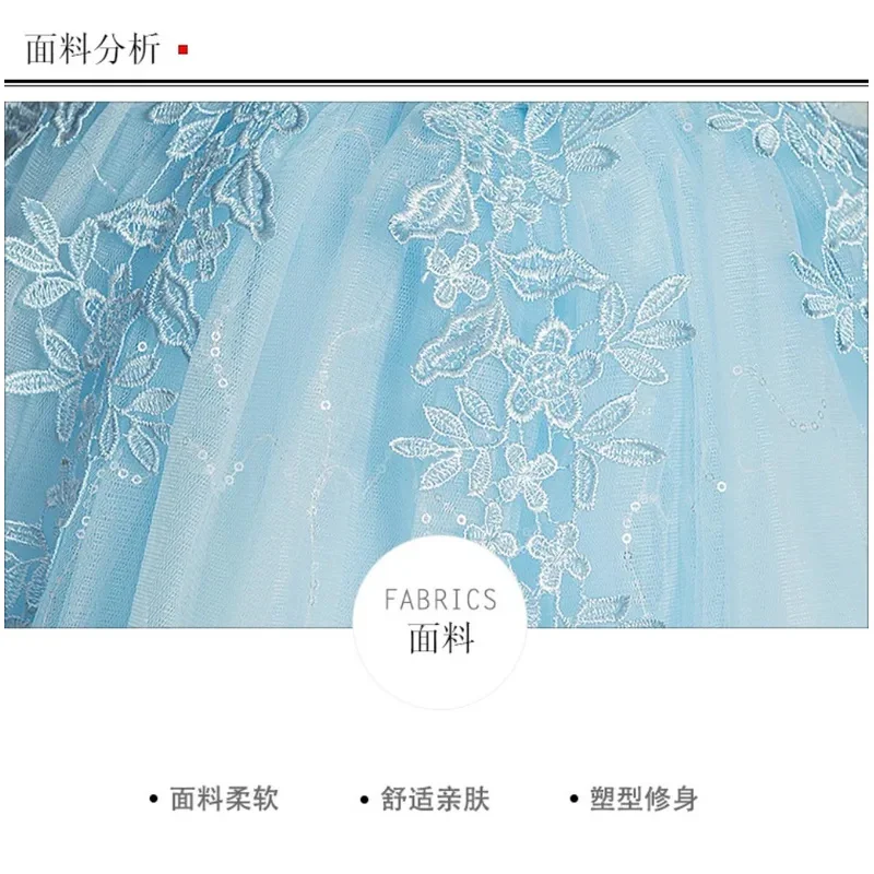 

COSda@Flower Girl Dress Dance Wear Party Fairy Cosplay Costumes Children's Clothing Party Tutu Kids Dresses for Girls Clothes Pr