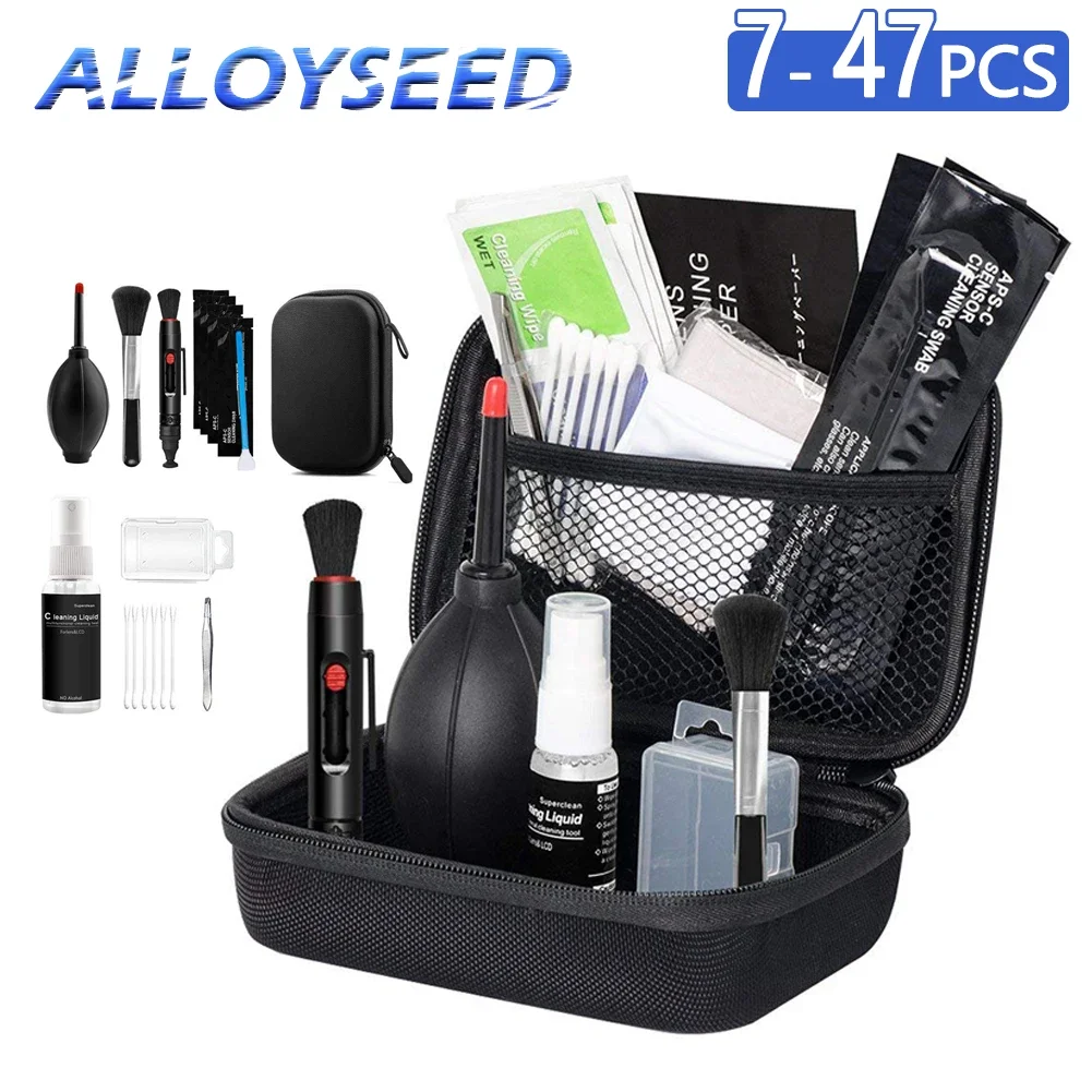 47Pcs Camera Cleaner Kit DSLR Lens Digital Camera Sensor Cleaning Set for Sony Fujifilm Nikon Canon SLR DV Cameras Clean Kit New