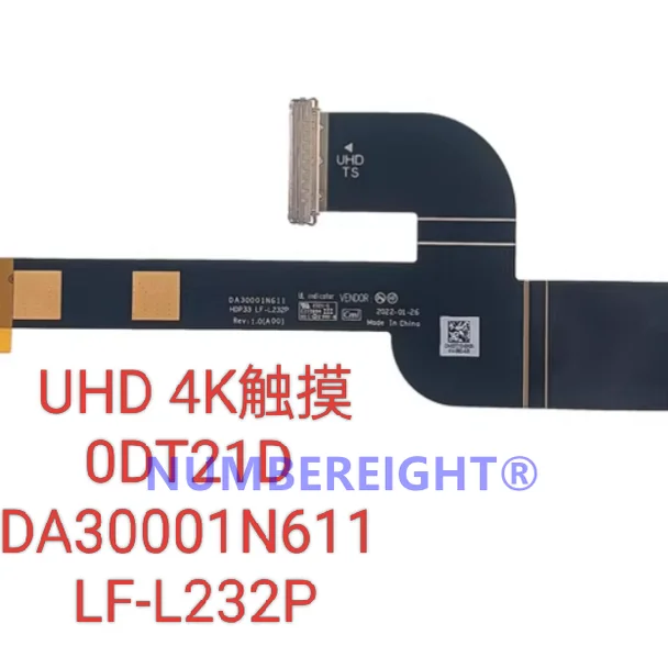 LCD Screen Cable For DELL XPS 9315 2022 0WV7V8 05GTRR DA30001N510
