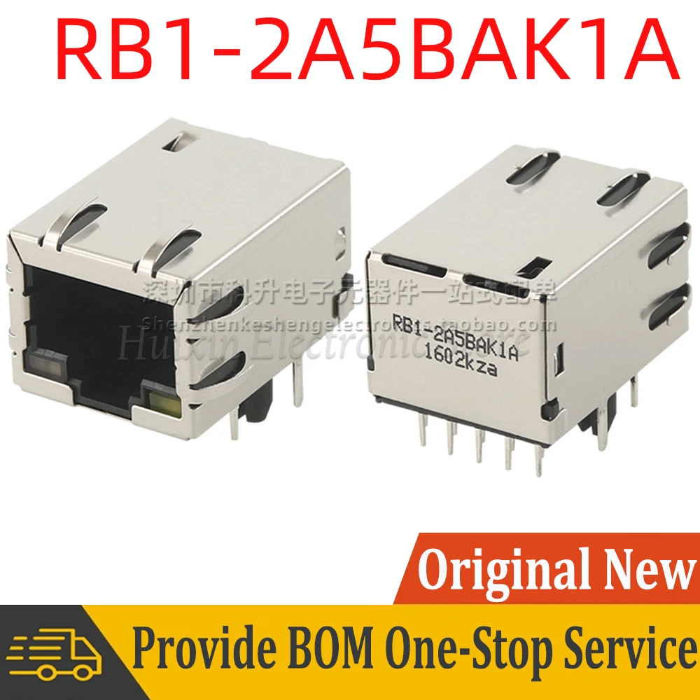 

2 шт. RB1-2A5BAK1A RJ45 гнездовой разъем 10P8C сетевой однопортовый модульный разъем интерфейс 1000 база Fast Ethernet