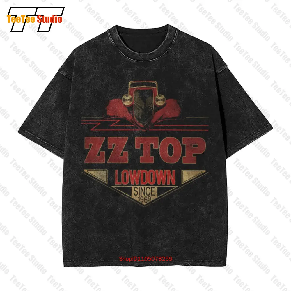 Zz Top Lowdown Desde 1969 Blues Rock Vintage Camiseta extragrande SRC7