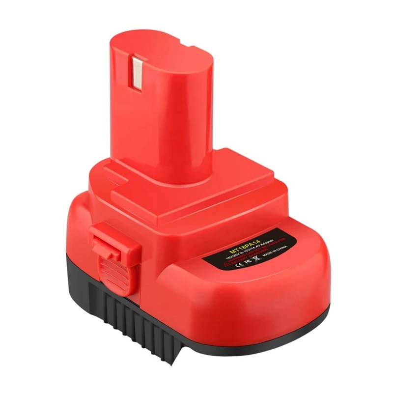 MT18PA14 Battery Adapter For Makita 18V Li-Ion Battery Convert To 12V/14.4V Ni-Mh 1200 1220 1201 Battery Cordless Tools