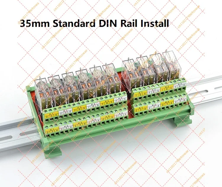 2-16 Channel PLC Interface Relay Module, Signal Amplifier 10A 16A NPN/PNP Compatible