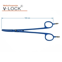 2023 V-LOCK Bipolar dissecting scissors,artery sealor,hemostatic forceps for Electrosurgical L=19cm
