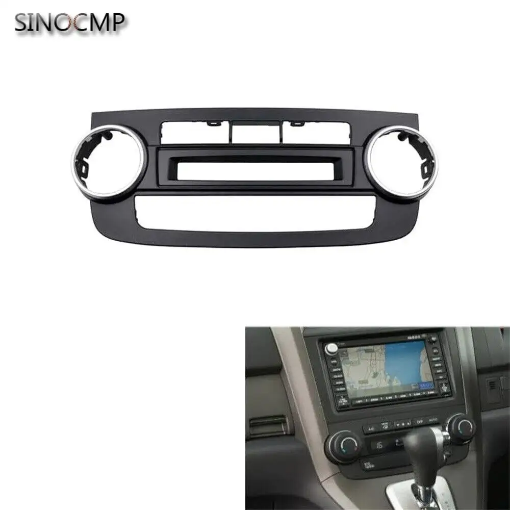 

Car Dash A/C Air Conditioning Replacement Panel For Honda CR-V CRV 2007-2011 Dash Kit Install Facia Console Bezel Adapter Plate