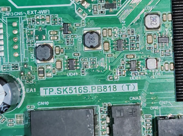 TP.SK516S.PB818 Материнская плата сетевого телевидения Wi-Fi, физическое фото, протестирована на 37-41 В, 350 мА