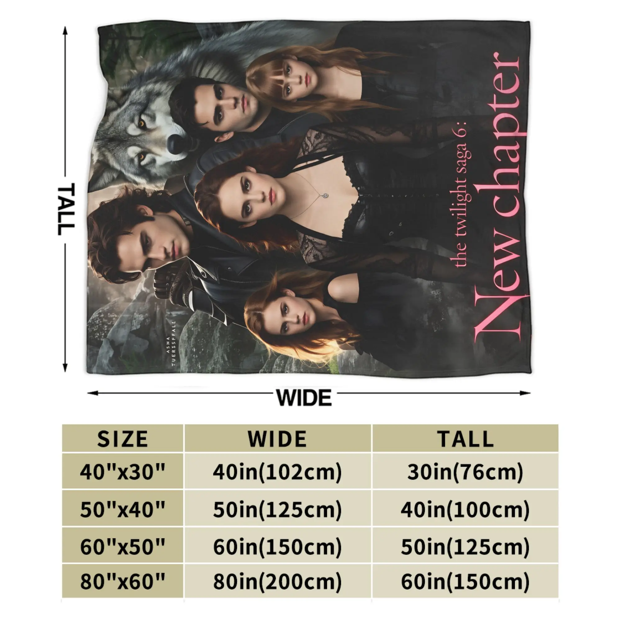 ديكور إدوارد بطانية دافئة الشفق ساغا الاطفال أفخم رمي بطانية طباعة غرفة نوم الفانيلا المفرش غطاء سرير أريكة