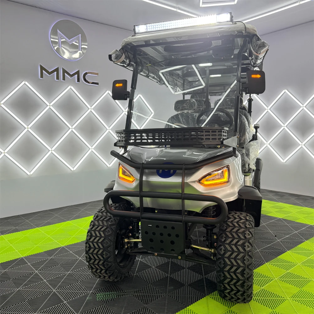 

Best Quality 60V Electric Quad Bike New Club Car 5000W Electric Golf Cart 4 6 Seater Lift Scooter For Outdoor Hunting Field