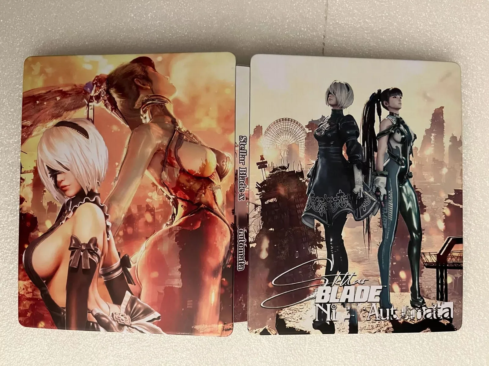 

Stellar BladexNi Custom-Made G2 Steelbook SteelCase PS4/PS5/XBOX (NO GAME)