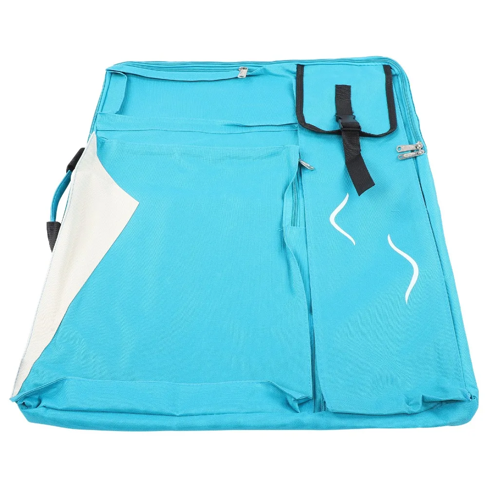 1pcs Waterproof Design Art Drawing Bag Durable Oxford Cloth Reinforced Shoulder Straps Artist Backpack Art Portfolio Case
