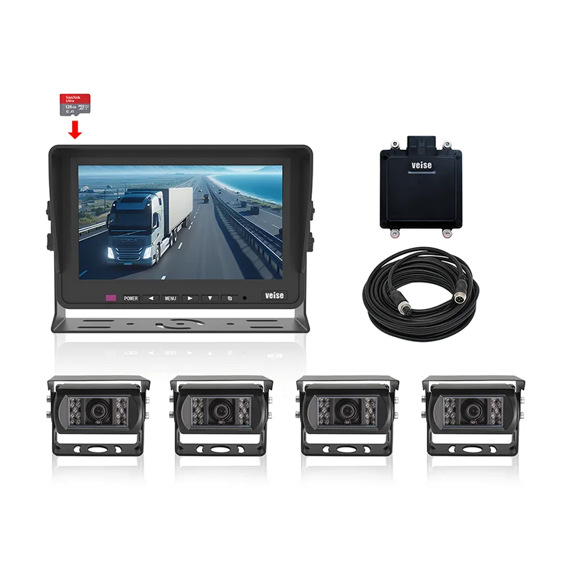 VEISE Radarsensor voor dodehoekdetectie met LCD voor zware vrachtwagens, waterdicht, stofdicht