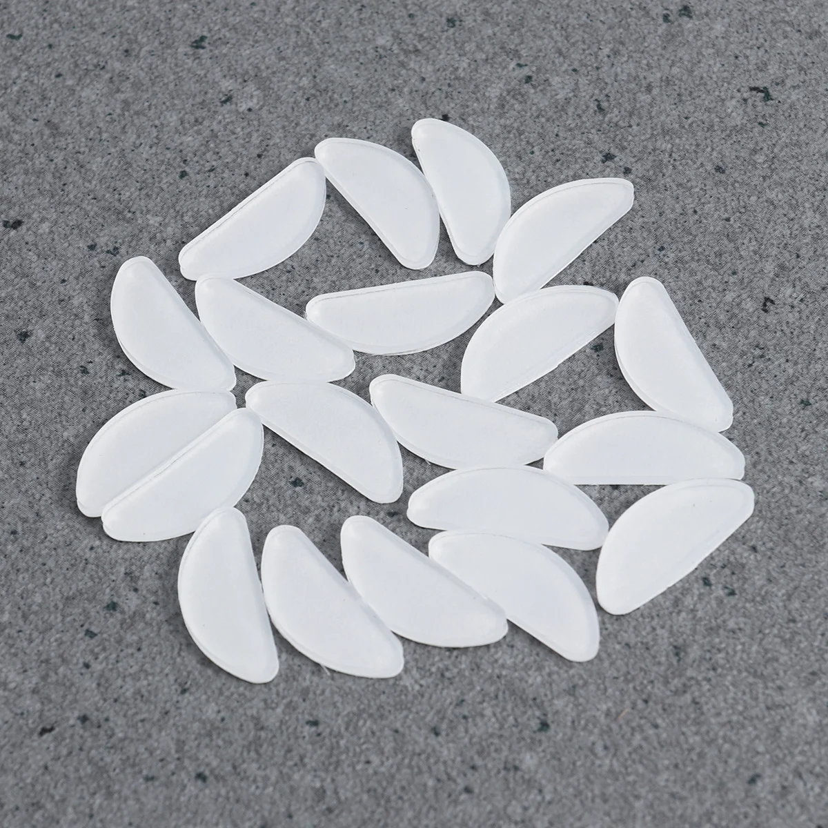 

10Pcs Silicone Nose Pads for Glasses Non-Slip Adhesive Eyeglasses Nosepads Thin Bridge Pads Replacement Fit All Plastic Frames