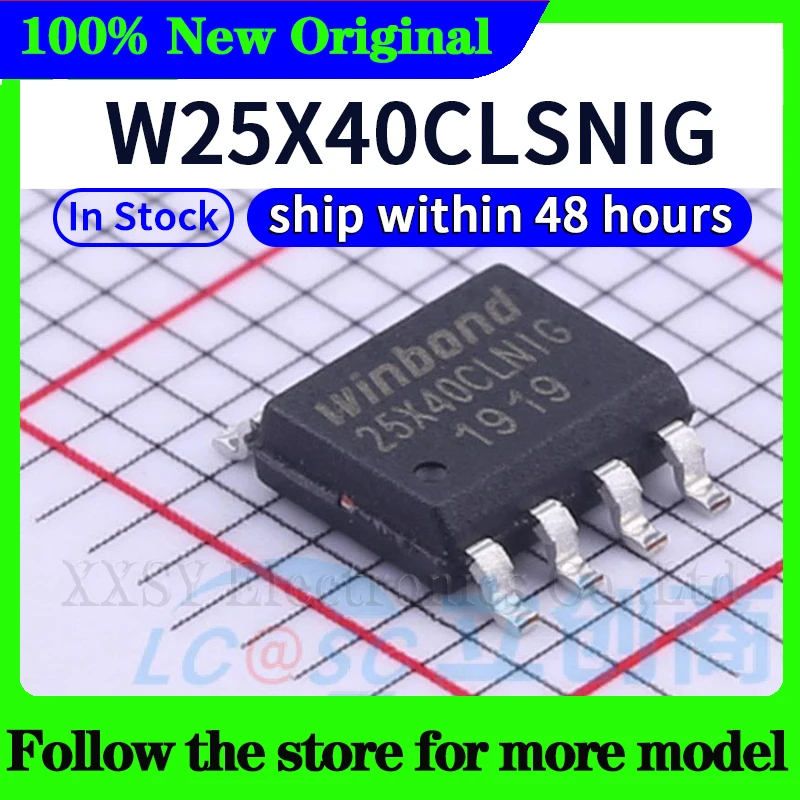 (5pcs) W25X40CLSNIG 25X40CLNIG Tersedia, dikirim dalam 48 jam