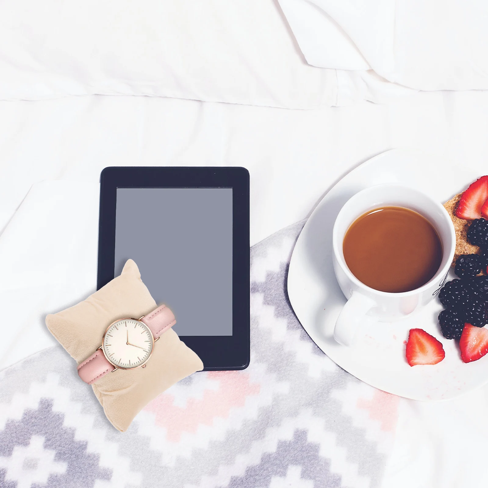 

10Pcs Watch Cushion Exquisite Color Practical Sturdy Bracelet Display for Small Business Watch Pillow Bracelet Pillow