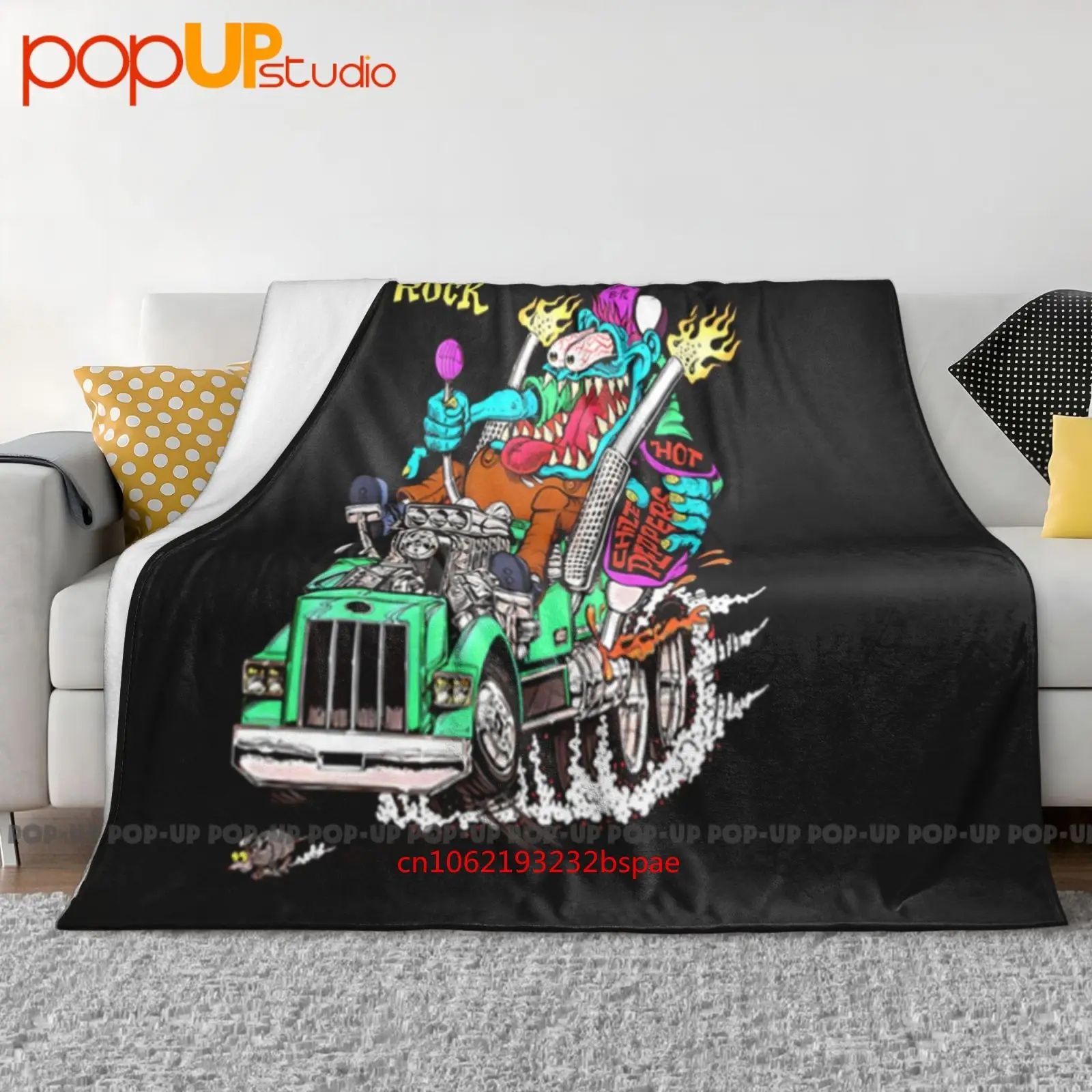 Ed Big Daddy Roth Rat Fink Rock N Roll Hot Chili Peppers Ultra-Soft Blanket Quilt Winter Sofa Cover Bed Covers