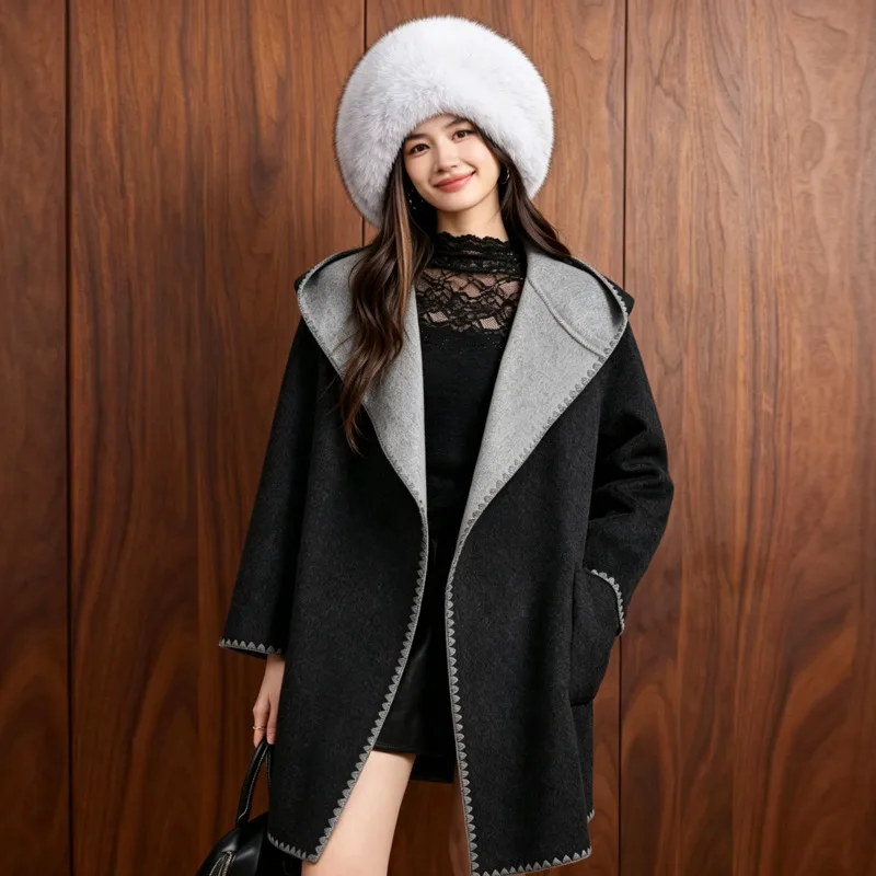 QIXHFUR Real Fox Fur Hat 2026 New Warm And Stylish Adult Fluffy Plush Winter Women Cap Fox Fur Hat Low Price