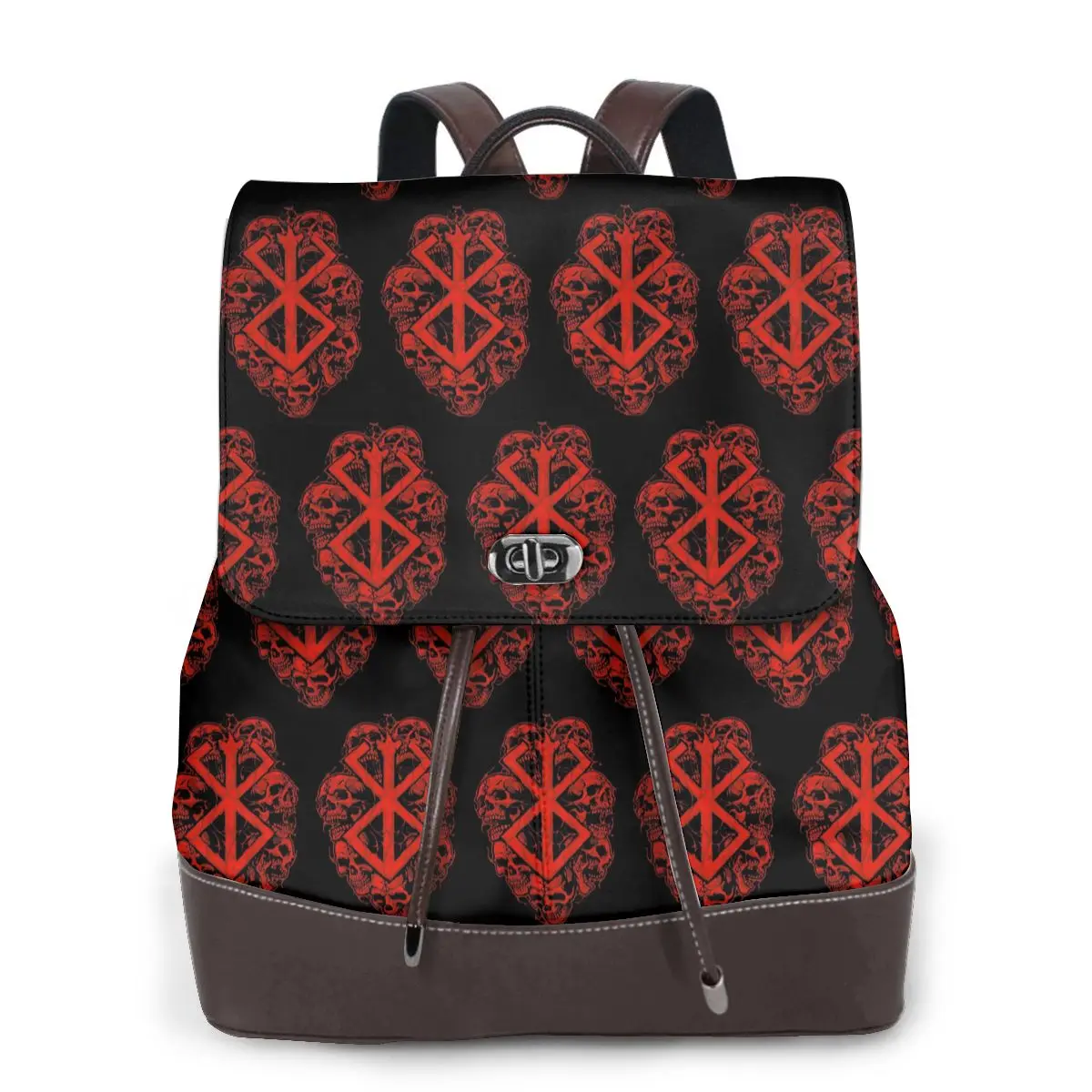 Berserk Sacrifice Mark Demon Sword And Magic Bookbag School Student Bags Hiking Travel Daypack for Women Fashion Derma Backpack