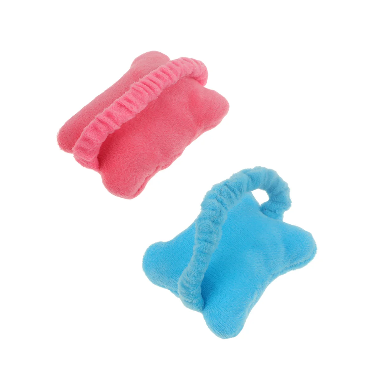 2pcs Cute Bow Mouse Wrist Pad Support Movable Hand Pillow For Office Work Wrist Guard Hair Colors Computer