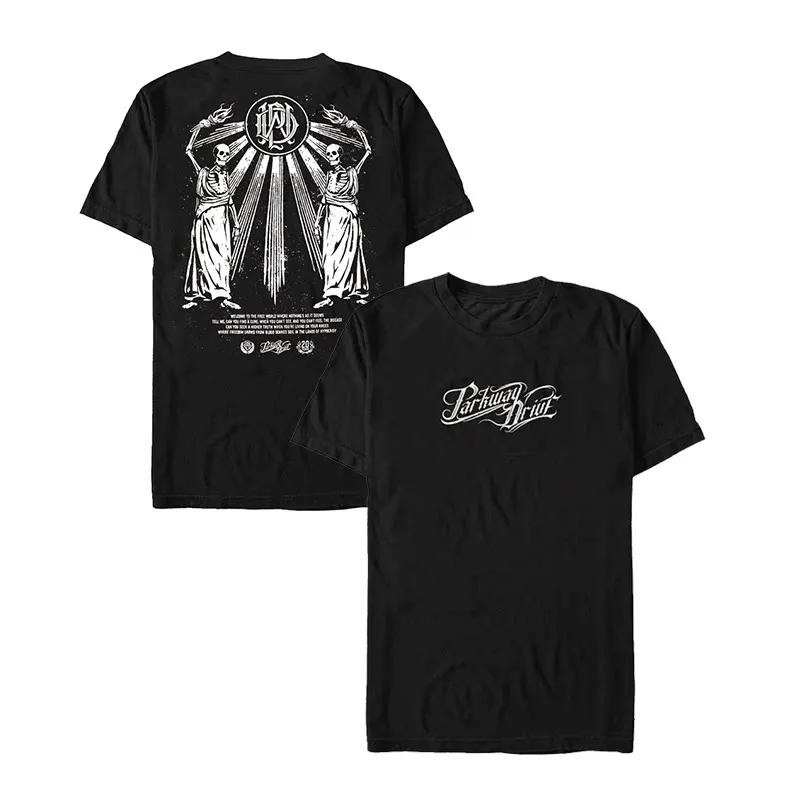 Best Australian Metal Hardcore Band Parkway Drive's Printed Round-neck Short-sleeved T-shirt