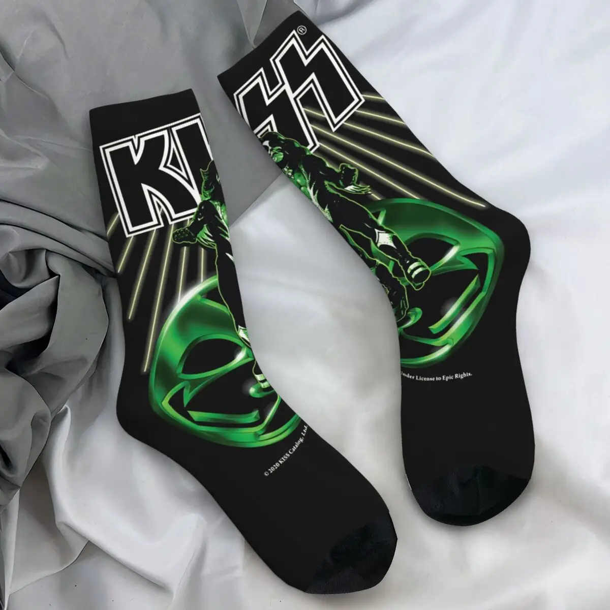 

Носки Kiss Band Catman, осенние чулки, модные мягкие носки для взрослых и мужчин, дизайнерские носки для скейтборда, против пота