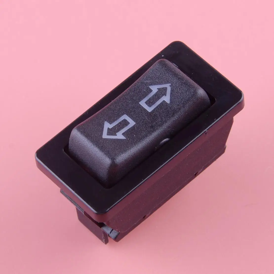 الضوء الأحمر نافذة السيارة السلطة الروك التبديل قفل الباب زر 5 دبوس 12 فولت