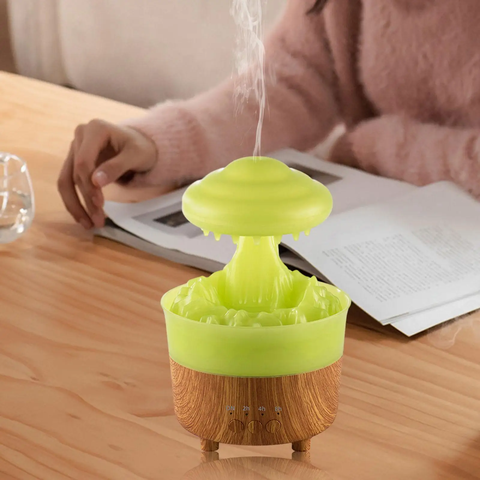 Essential Oil Diffuser Mute Portable Mini Humidifier for Travel Bedroom Desk