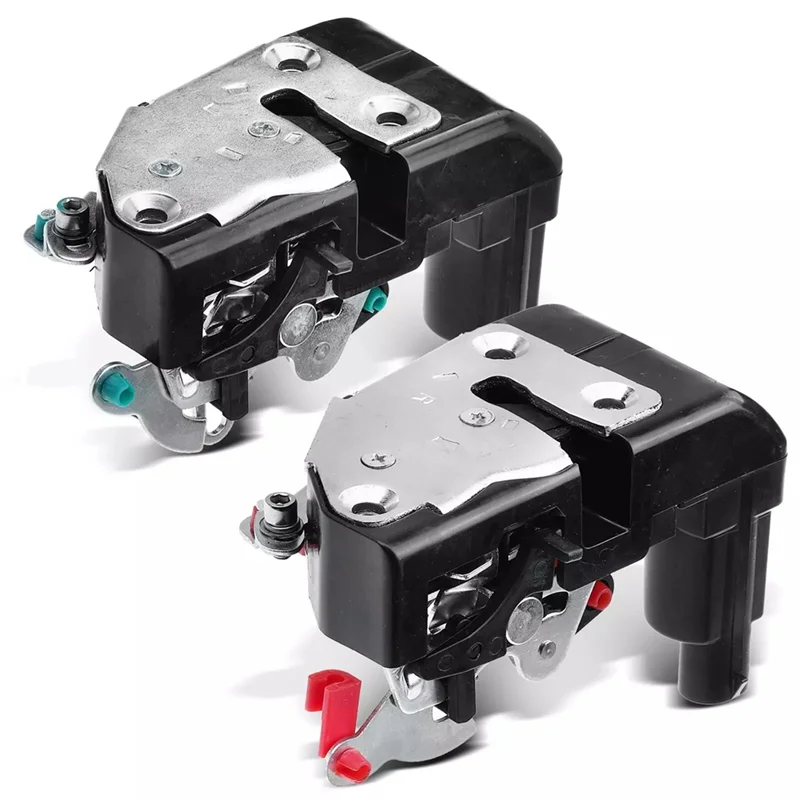 

1 пара для Jeep Cherokee 1997-2001, защелка замка задней двери автомобиля с приводом замков 55235202AC 55235203AC 55235202AB-A14Z