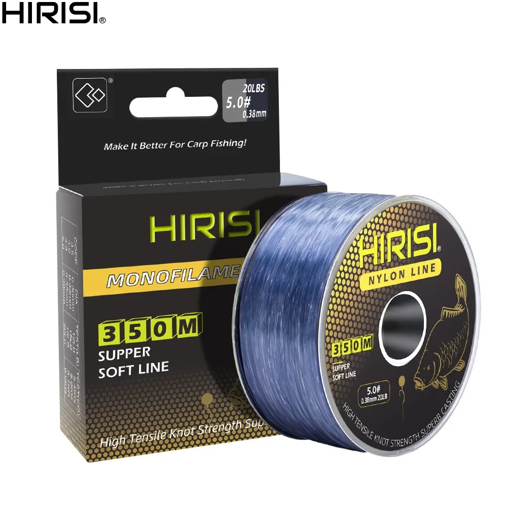 Hirisi 350M Supersterke Vislijn 12lb-20lb Japan Monofilament Nylon Karper Vislijn Vissen Accessoires