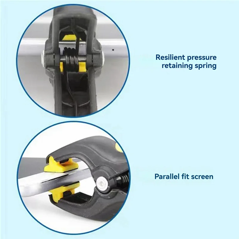 

RALCA-10 шт., плоский пластиковый фиксатор для мобильного телефона, приспособление для обслуживания, инструмент для отделки экрана, клей, фиксирующий зажим