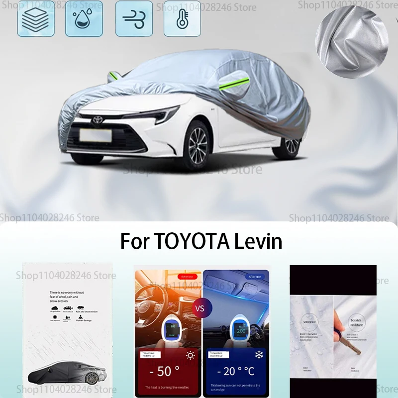 

For TOYOTA Levin Car clothing sun protection snow prevention antifreeze car protective cover auto cover