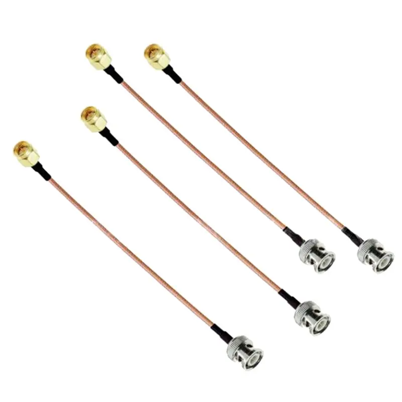 A26F-RF Coaxial Cable SMA Male To BNC Male 50CM RG316 Low Loss Antenna Extension Cord