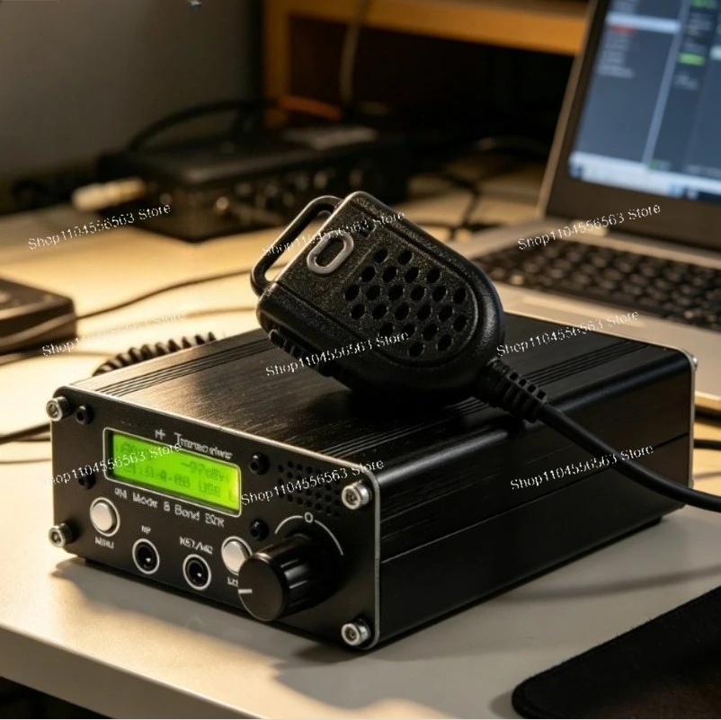 Battery Operated Radio 8 Band Transceiver 4000mAh Lithium Battery Automatic CW Decoding Shortwave QRP SSB Transceiver
