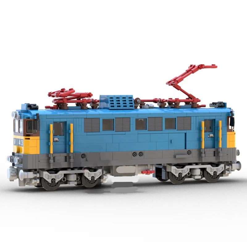 913 قطعة MOC MAV نموذج مدرب اللبنات العمارة تجميع هدية الكريسماس لتقوم بها بنفسك لعبة فكرة إبداعية الطوب عيد ميلاد الاطفال #3