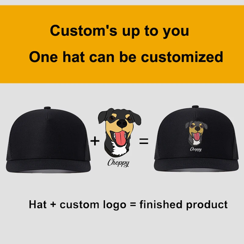 Custom Embroidery Logo Trucker Caps Summer Breakable Blank Mesh Baseball Cap Men's Women Text Letter Richardson Hats Custom Logo