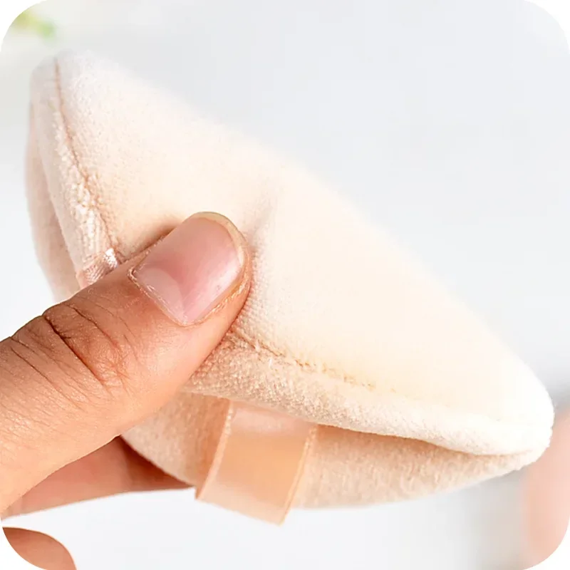 60/80/90mm Professional Round Shape BB Cream Powder Foundation Puff Portable Soft Cosmetic Puff Makeup Foundation Sponge