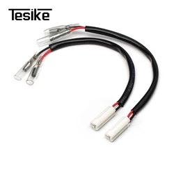 2Pcs Motorcycle Turn Signal Indicator Wiring Connectors Plug Adapters For Yamaha Yzf R6 R1 R3 R6s Fz6 Fzs6 Fz1 250 Accessories