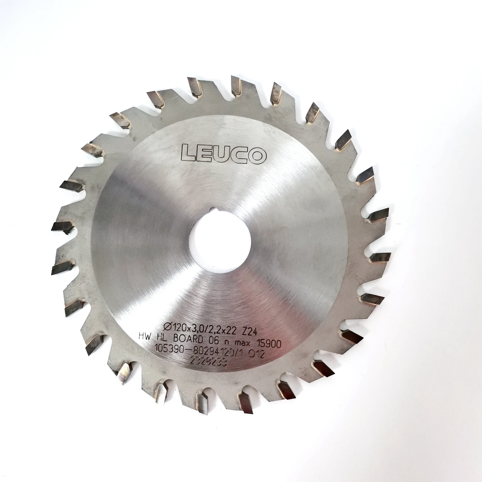 Sanhomt TCT Saw Blades 120x3.1/4.0x22x24Z For Woodworking LEUCO 80294120 Blade