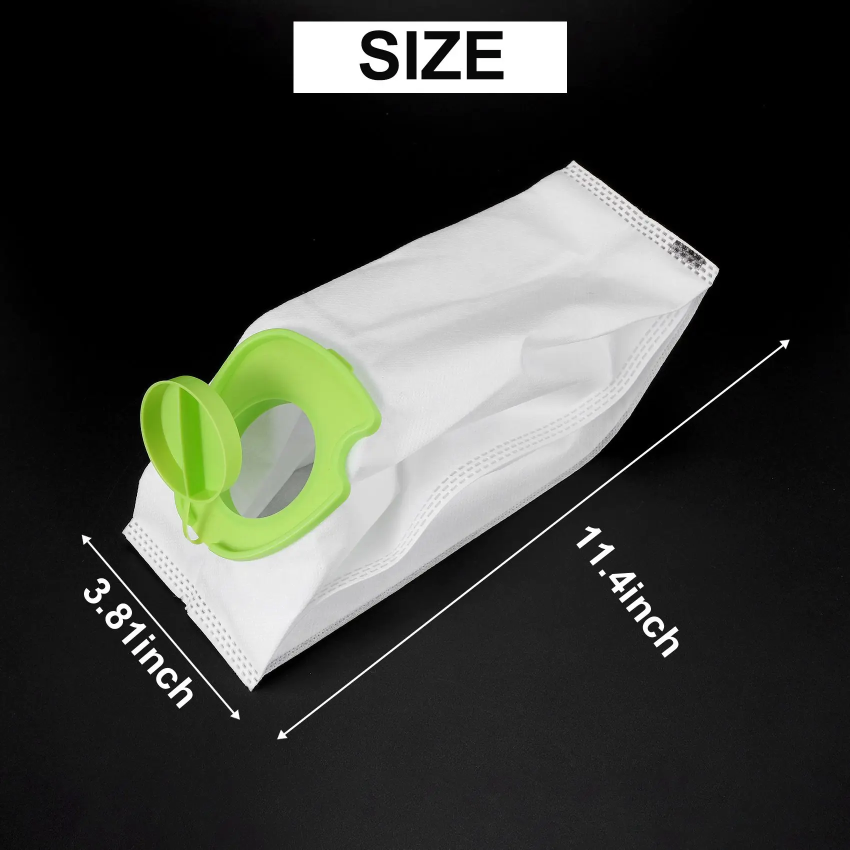 15 Pcs Vacuum Cleaner Accessories Dust Bags Cleaning Bag Replacement Parts Fit for Pro ATF301 Vacuum Cleaner