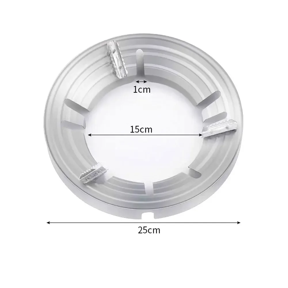 Anti-Slip Gas Stove Bracket with Heat Insulation and Windproof Design Providing Stable Support for Various Cookware Types