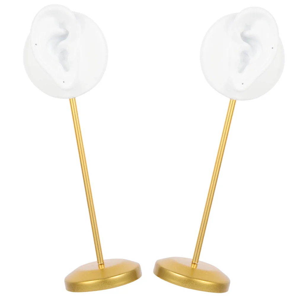 2 Pcs Ear Stud Holder Jewelry Display Stand Earrings Stands for Selling Coat Hanger