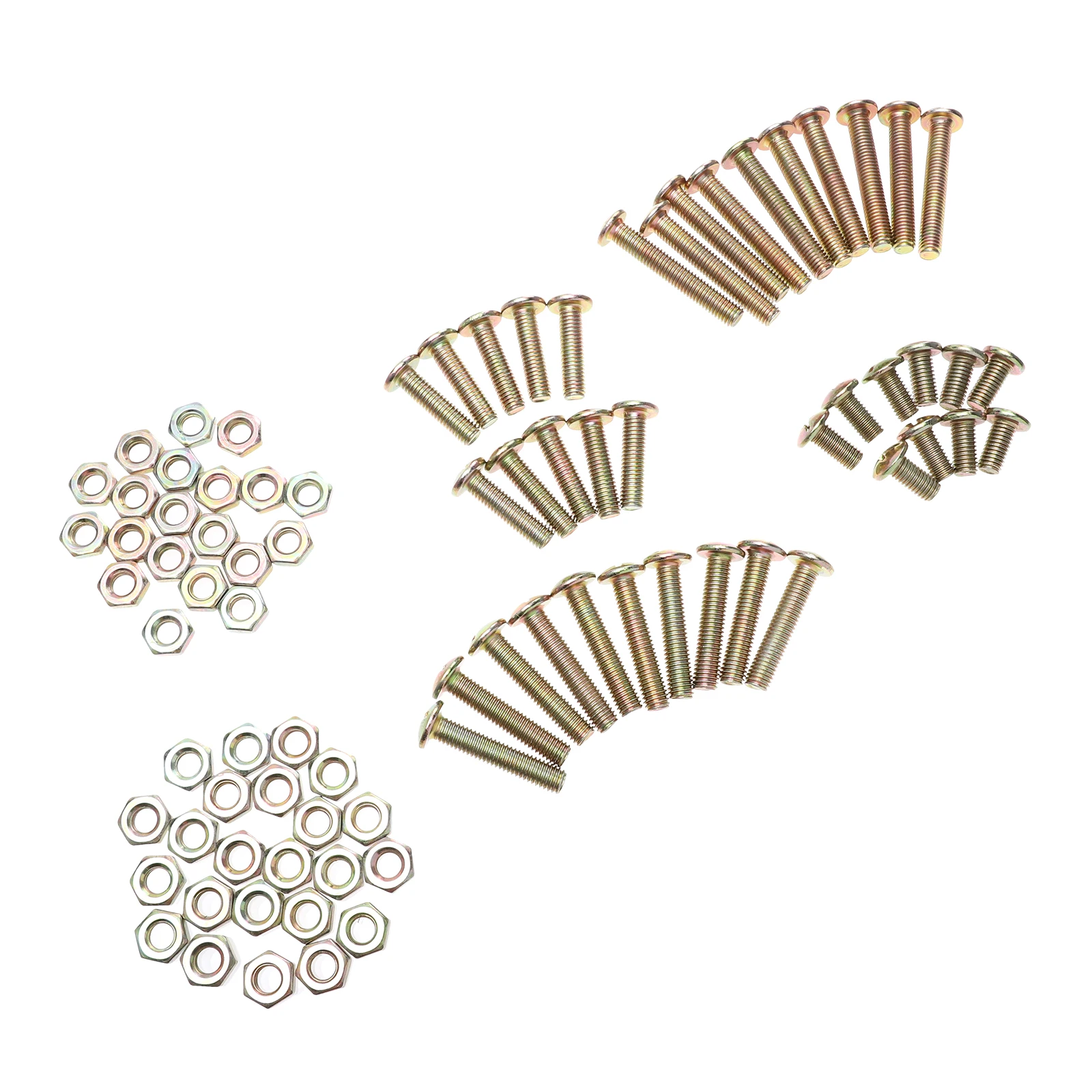 

1 set 1 Set Flat Head Sofa Leg Fix Screw Metal Installation Screw niture Fixing Iron Fixing Screws With Nuts