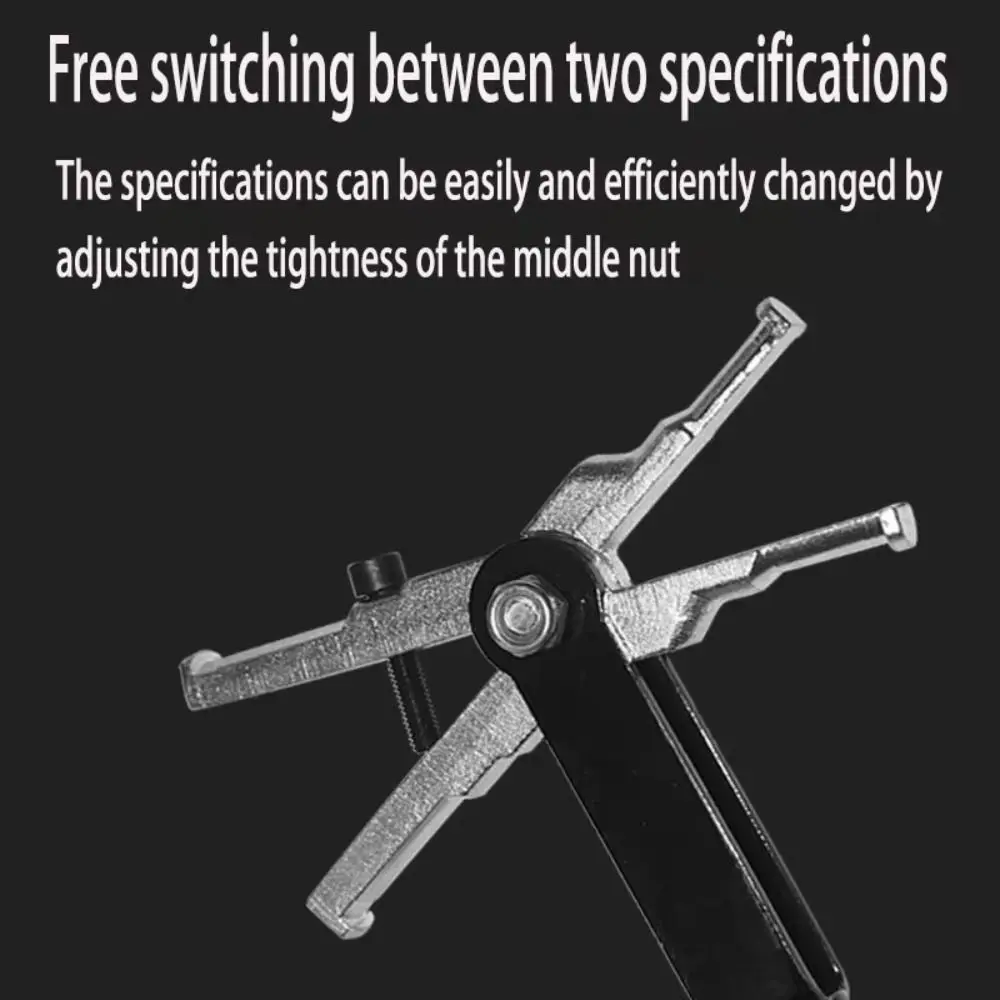 Double-head Slide Hammer Puller High Efficiency Anti-slip Inner Hole Puller Adjustable Wear-resistant Bearing Disassembly Tool