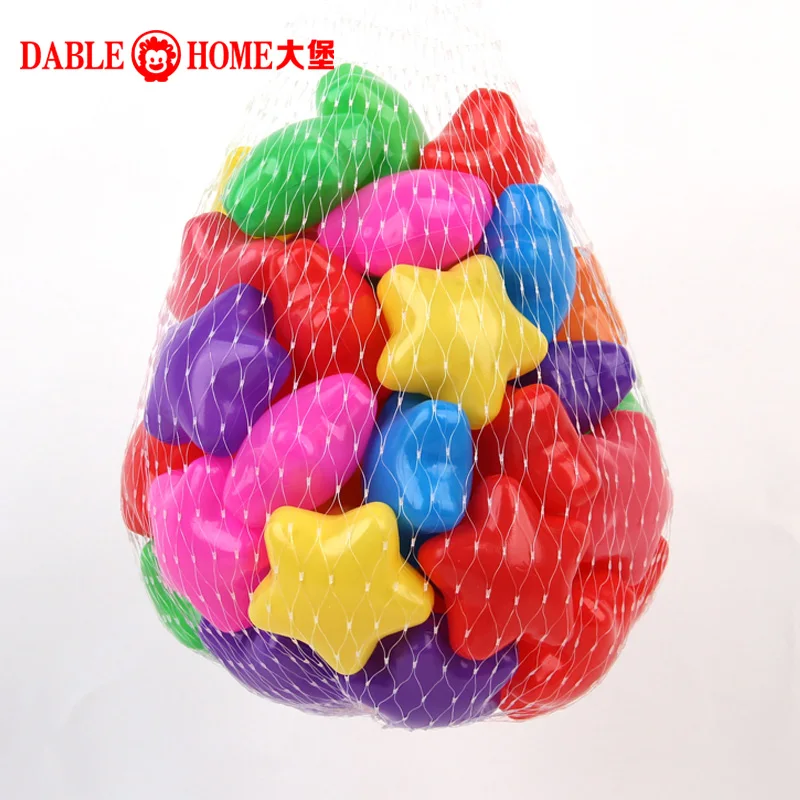 Ocean Ball PE Outdoor Sport Water Pool Wave Inflatable Stress Air Funny Toys for Children Kids Grasping Exercise Color Cognition