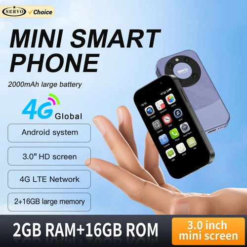 Servo King9000 4G Lte Mini Smartphone Sistema Android Ram