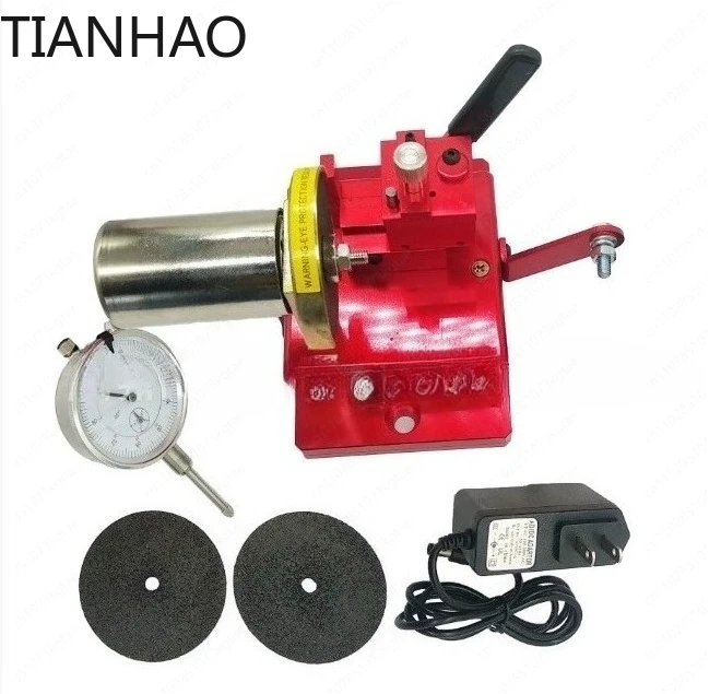 Universal Electric Piston Ring Filer Tool for Motorcycle Engine Repair with 2 Grinding Wheels and User Manual Included