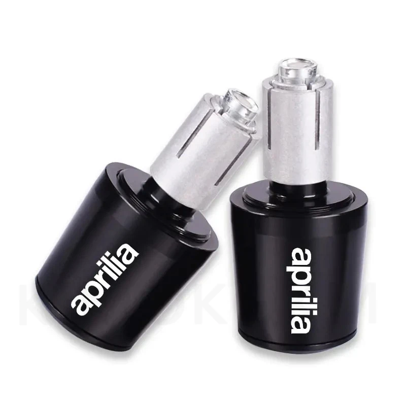 Motorcycle Handlebar Grips Cap End handle Plugs For Aprilia RSV4 RSV1000/R Caponord 1200 Dorsoduro 750 Shiver Tuono 1000/R V4R view 2