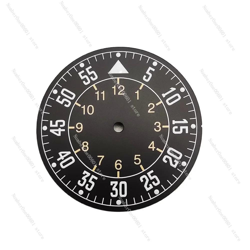 Watch Accessories Dial Watch Dial Index Green Luminous Suitable for Nh35/36/4R Movement