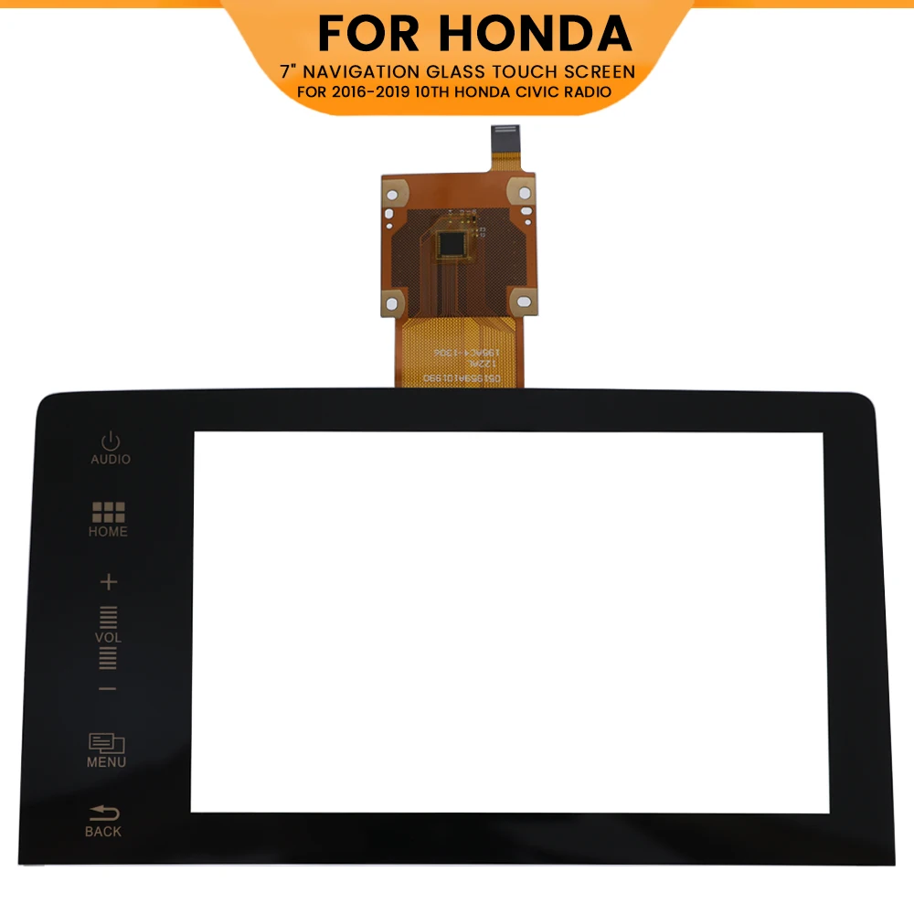 39710-TBA-A11 39710-TBA-305 Nova Tela Sensível ao Toque de 7 Polegadas para Substituição no Honda Civic 10ª Geração 2016-2019