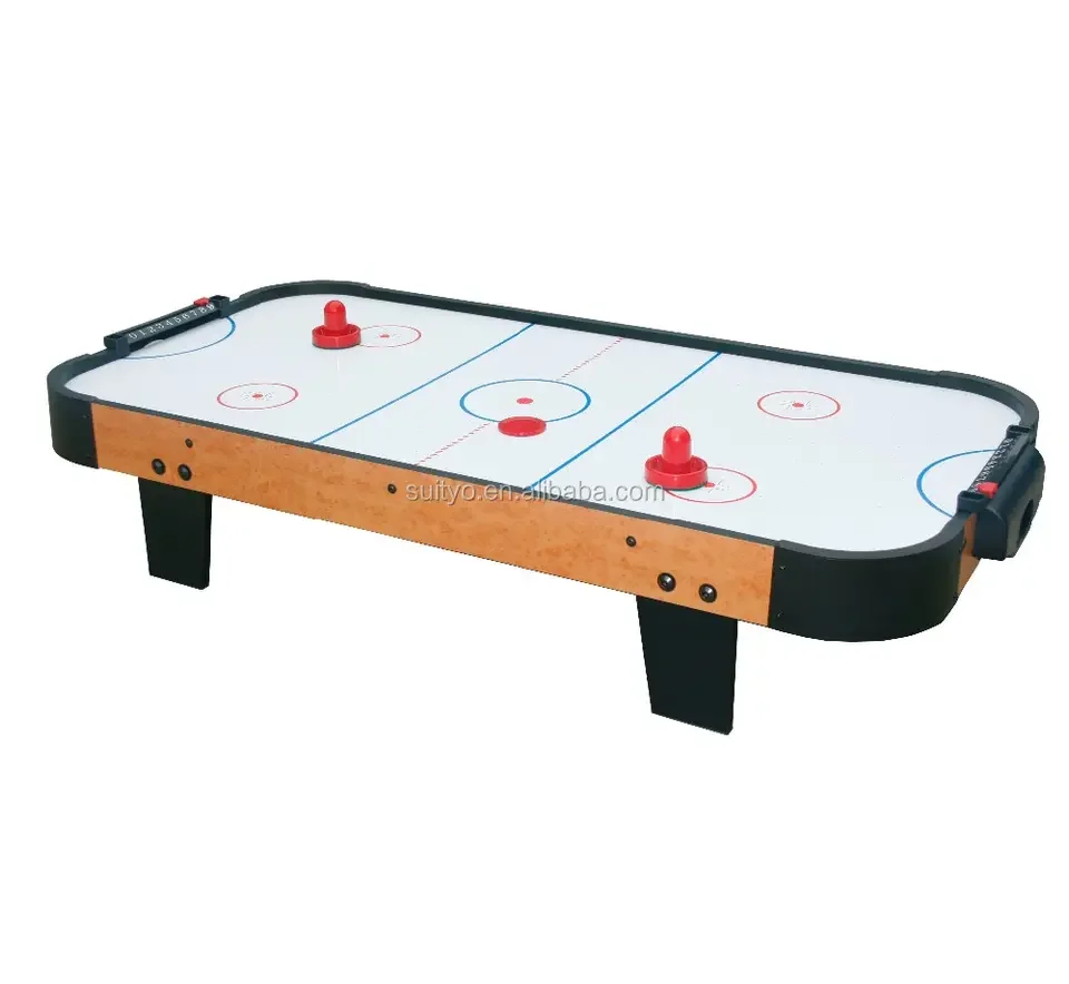 

Factory Custom Wholesale Hot Sales Best Choice Products 40in Portable Tabletop Air Hockey Table for Game Room 2 Strikers 2 Pucks