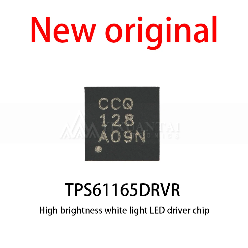 10-50Pcs/Lot New original TPS61165DRVR TPS61165 CCQ 128 WSON-6 high brightness white LED driver chip in stock 